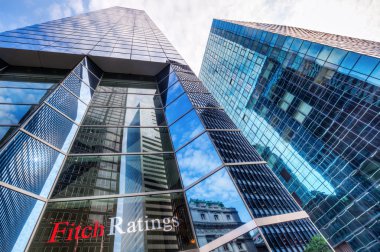 New York City - October 08, 2015: skyscraper of Fitch Ratings, that is one of the 3 nationally recognized statistical rating organizations designated by the U.S. Securities and Exchange Commission