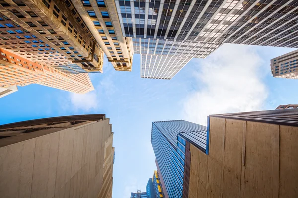 Skysrapers New York City Usa — Stockfoto