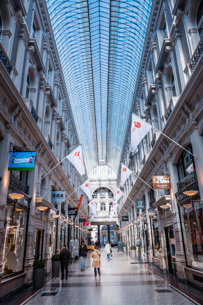 shopping arcade Passage in The Hague, Netherlands