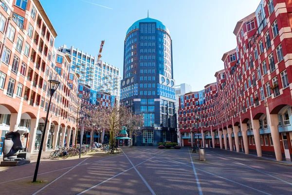 Het Muzen plein in Den Haag, Nederland — Stockfoto