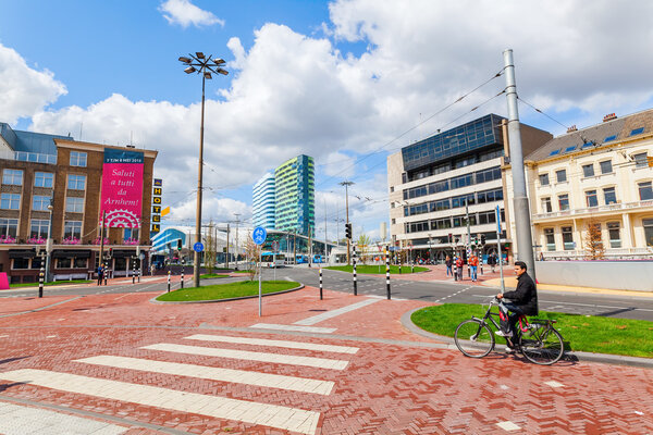 Железнодорожная станция Арнем Сентрааль в Арнхеме, Нидерланды
