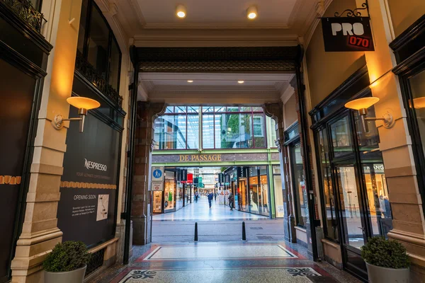 Die Passage, eine Einkaufspassage in Den Haag, Niederlande — Stockfoto