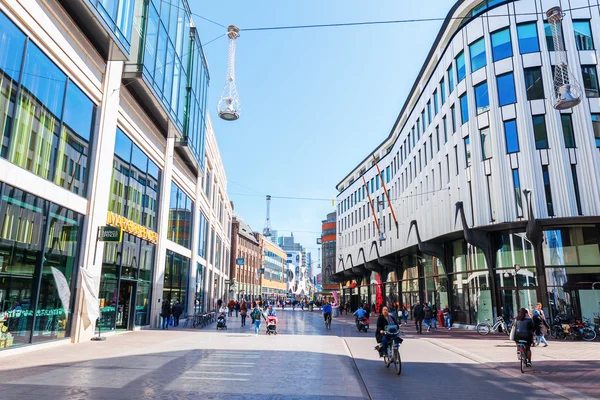 Stad straat in Den Haag, Nederland — Stockfoto