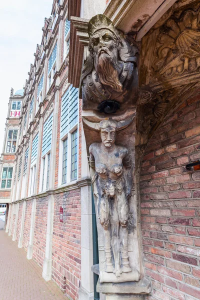 Detalj av jäkelhuset i Arnhem, Nederländerna — Stockfoto