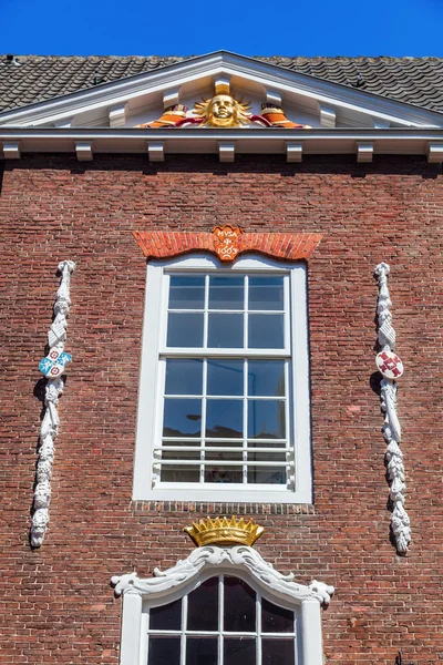 Ιστορικό κτίριο στην Ουτρέχτη, Ολλανδία — Φωτογραφία Αρχείου