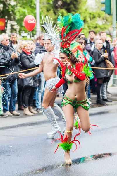 Carnaval de las Culturas en Berlín, Alemania — Foto de Stock