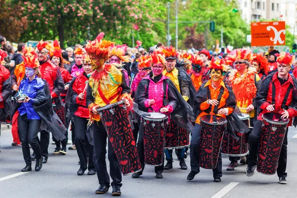 Carnaval van culturen in Berlijn, Duitsland — Stockfoto