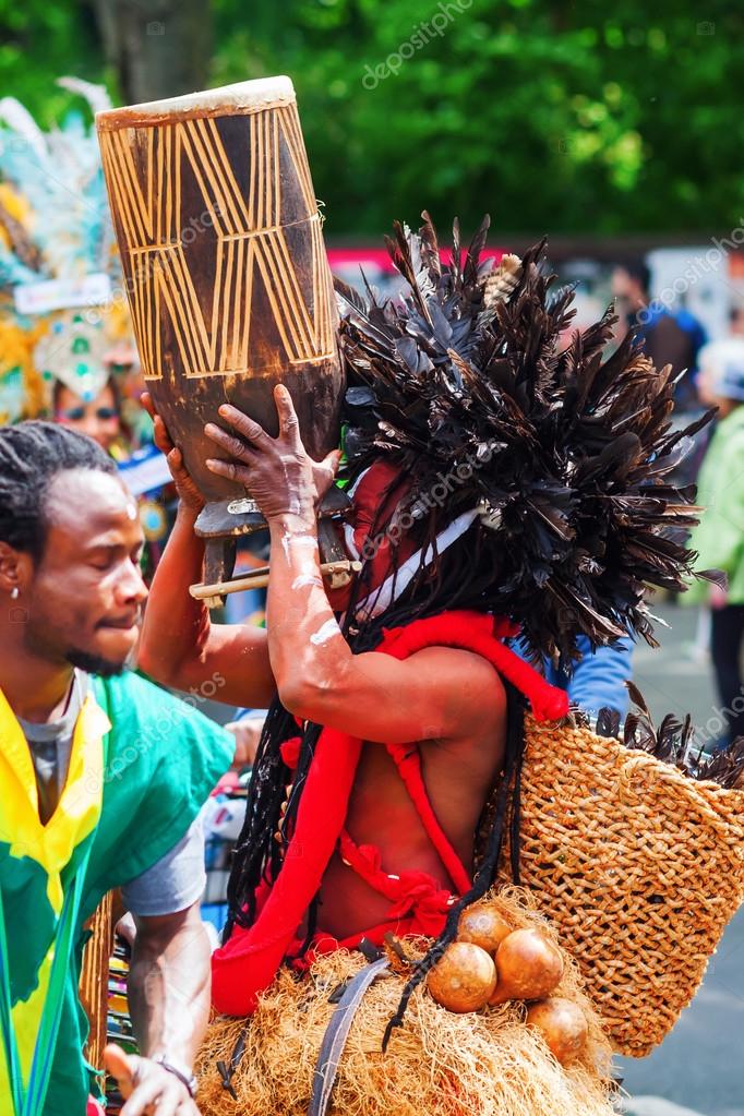 Карнавал Культур В Берлине, Германия – Стоковое Редакционное Фото.