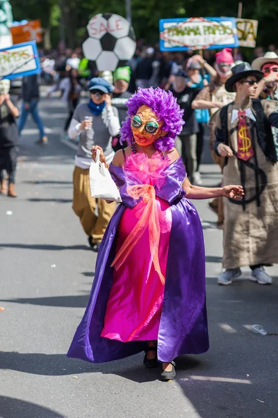 Karneval kultur v Berlíně, Německo — Stock fotografie