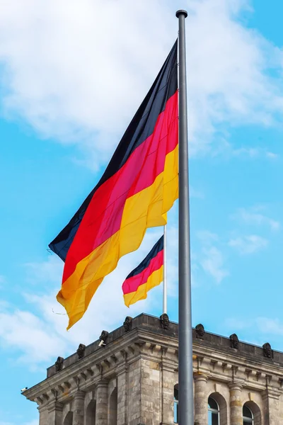 Német Reichstag, Berlin, Németország — Stock Fotó