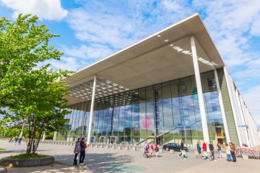 Paul-Loebe-Haus, Alman Bundestag'ının bir parçası, Berlin, Almanya