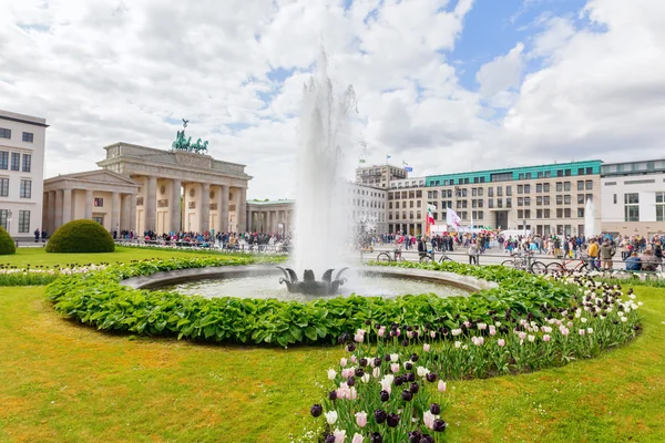 Pariser platz in berlin, deutschland — Stockfoto