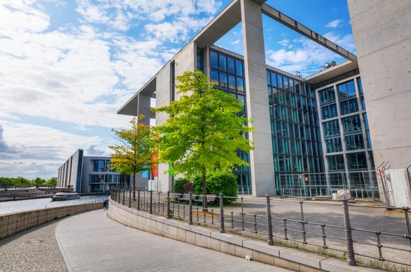 Winding Spree through the government district of Berlin, Germany — Stock Photo, Image