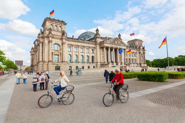 Deutscher Reichstag in Berlin, Deutschland — Stockfoto