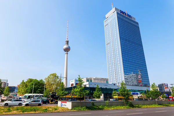 Torre de televisão em Berlim, Alemanha — Fotografia de Stock