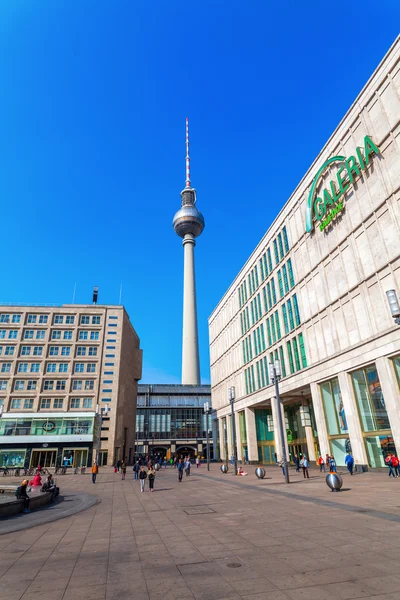Wieża telewizyjna w Berlinie, Niemcy — Zdjęcie stockowe