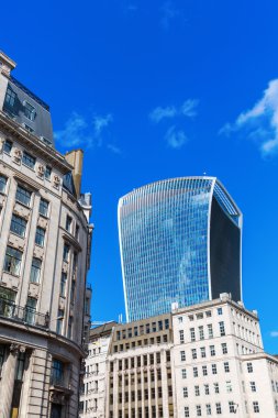 Londra şehrinde gökdelen 20 Fenchurch Street