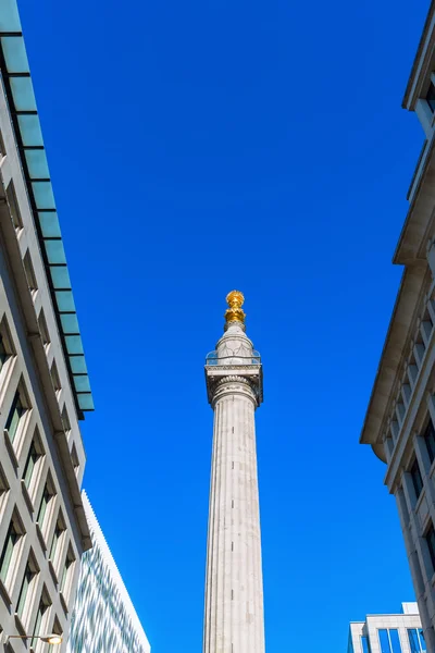 Pomník sloupec v Londýně, Velká Británie — Stock fotografie