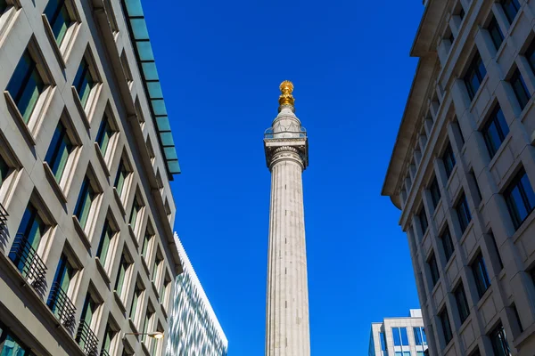 Coluna do monumento em Londres, Reino Unido — Fotografia de Stock