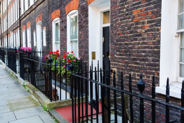 Westminster, Londra eski satır evleri