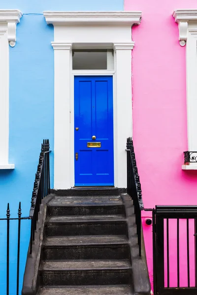 Rij huizen in Notting Hill, Londen — Stockfoto