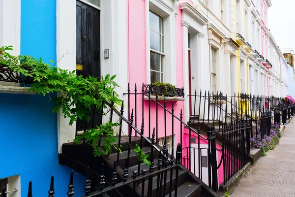 Row houses in Notting Hill, London — Stock Photo, Image