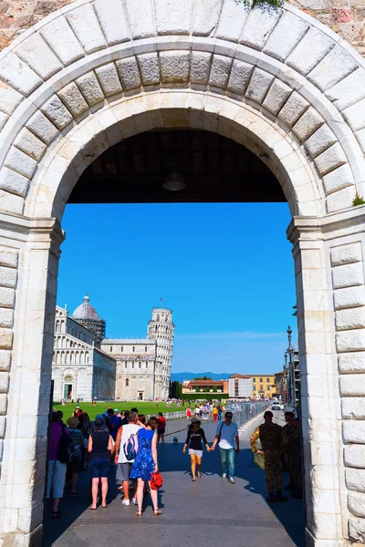 Piazza dei Miracoli in Pisa, Italy — Stock Photo, Image