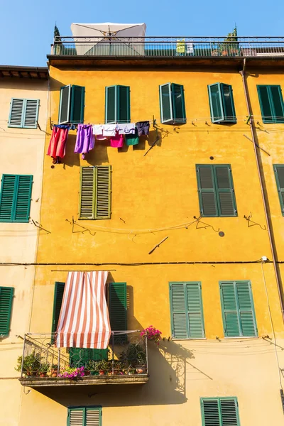 Edifícios antigos em Siena, itália — Fotografia de Stock
