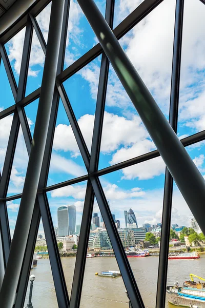 Vnitřní pohled na radnici v Londýně, Velká Británie — Stock fotografie