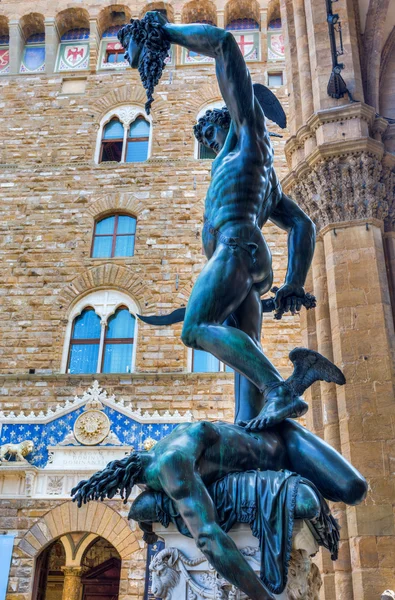 Statua di Perseo a Firenze — Foto Stock