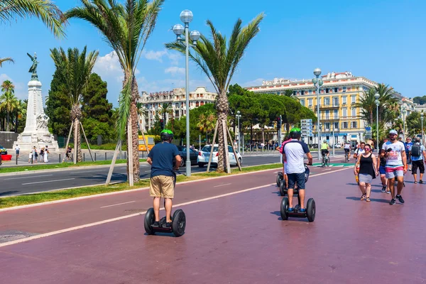 Promenade des Anglais i Nice, Frankrike — Stockfoto