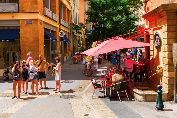 Gamla stan i Aix en Provence, Frankrike — Stockfoto