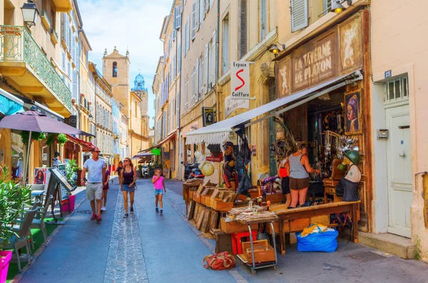 Cidade velha de Aix en Provence, França — Fotografia de Stock