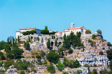 dağ köyü Gourdon, Provence, Fransa