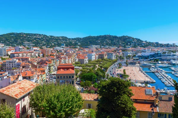 Vue aérienne de Cannes, France — Photo