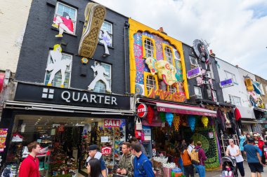Camden alışveriş caddesi, Londra, İngiltere