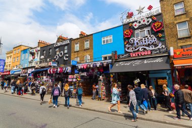 Camden alışveriş caddesi, Londra, İngiltere