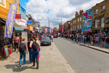 Camden alışveriş caddesi, Londra, İngiltere