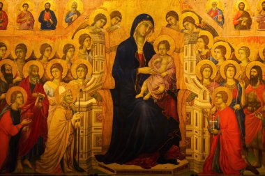 Siena Katedrali müzesinde sergi