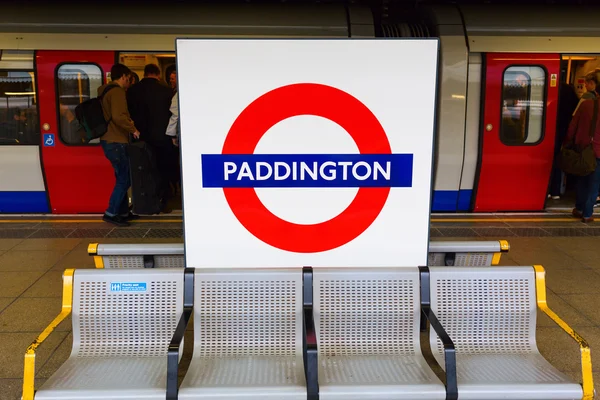 Estação de Londres Paddington em Londres, Reino Unido — Fotografia de Stock