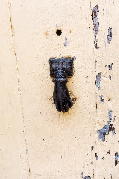 Antik doorknocker Toszkána — Stock Fotó