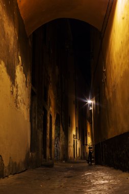 eski şehir Floransa sokakta