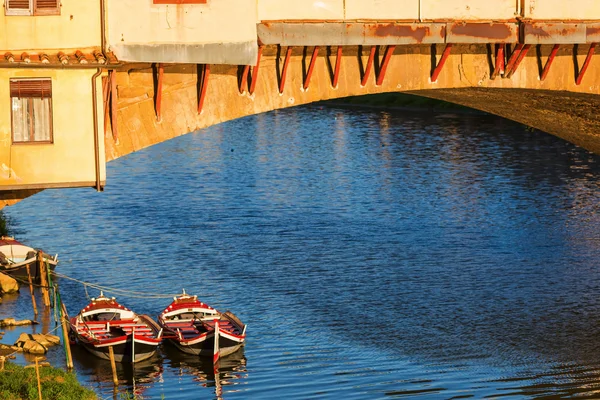 Detail des Ponte Vecchio in Florenz — Stockfoto