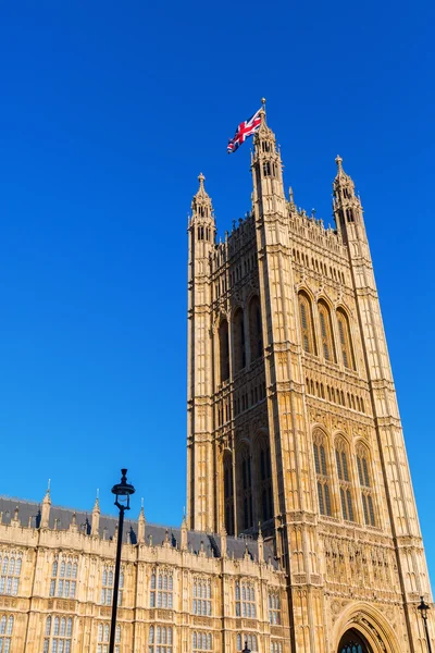 Victoria Tower Palace of Westminster — Stock fotografie