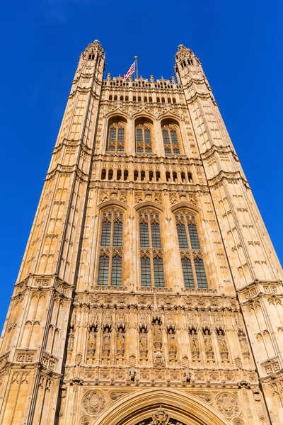 Victoria Tower of the Palace of Westminster — Stock Photo, Image