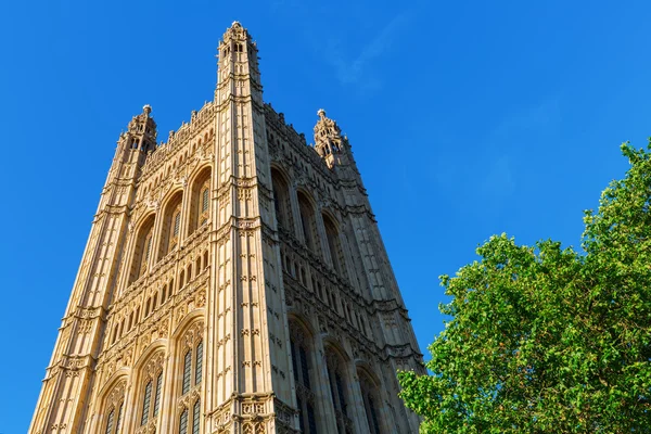 Victoria Tower of the Palace of Westminster — Stock Photo, Image