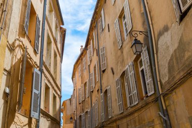 alley in Aix en Provence clipart