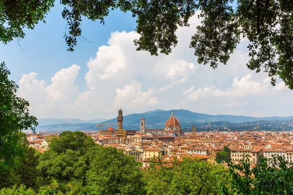 Vue aérienne de florence, Italie — Photo