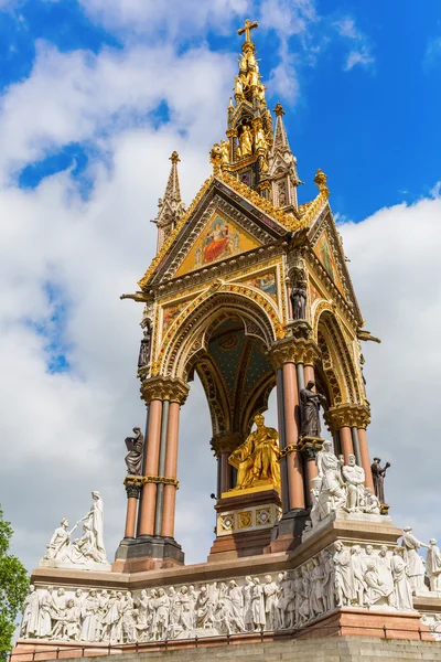 Albert Memorial Londra, İngiltere — Stok fotoğraf