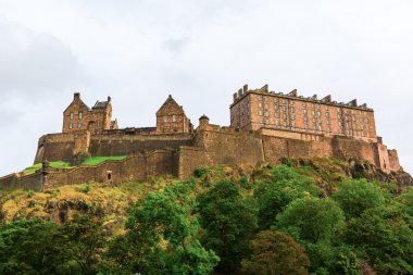 Edinburgh, İskoçya'nın Edinburgh Kalesi resmi